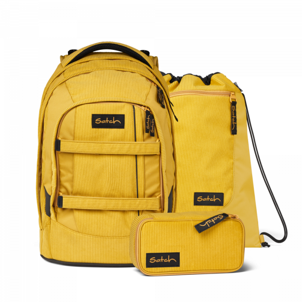 Satch Schulrucksack-Set Pack Retro Honey