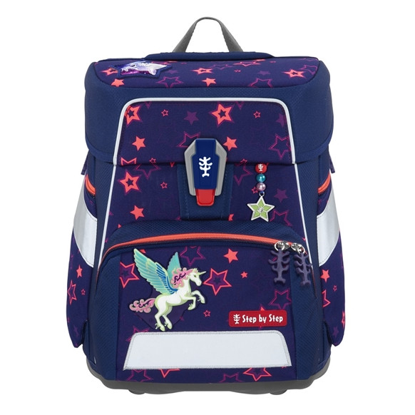 Step by Step Schulranzen-Set SPACE SHINE Pegasus Night Nuala Special-Edition