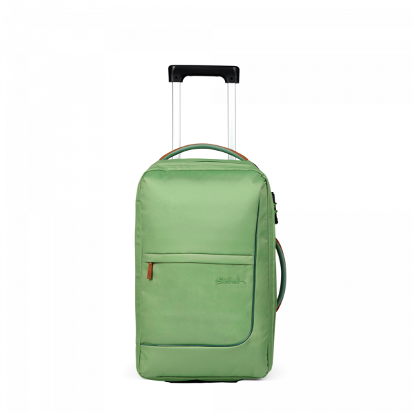 Satch Rollkoffer Cabin Size Trolley Flow S Pure Jade Green