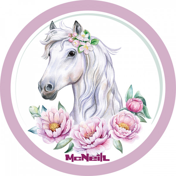 McNeill McAddy Pferd - weiß