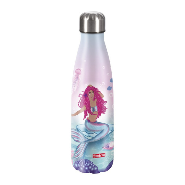 Step by Step Edelstahl-Trinkflasche Mermaid Lola