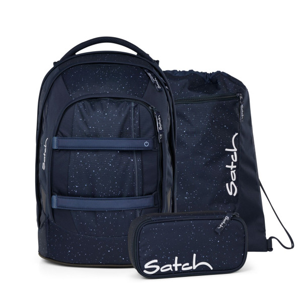 Satch Schulrucksack-Set Pack Midnight-Edition Night Sky