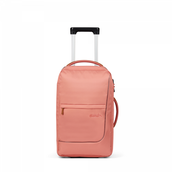 Satch Rollkoffer Cabin Size Trolley Flow S Pure Coral